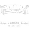 Weston-right hand facing corner sofa-tech