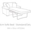 Dexter-armchair standard sofa bed-tech