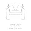Chicago-love seat-tech