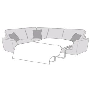 Atlantis-left hand facing corner sofa bed-featured