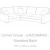Atlantis-left hand facing corner sofa-tech