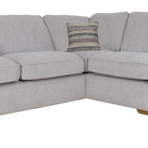 Lorna-right hand facing corner chaise sofa with footstool-featured