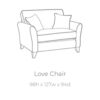 Fairfield-love seat-tech
