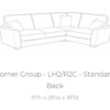 Atlantis-right hand facing chaise sofa-tech