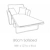 Fairfield-armchair standard sofa bed-tech