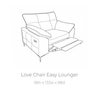 Elsie-love seat electric lounge recliner-tech