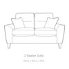Alice-2 seat sofa-tech