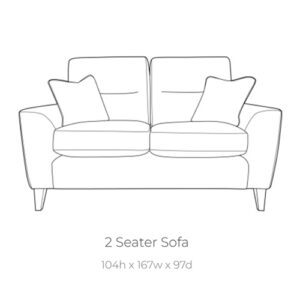 Alice-2 seat sofa-tech