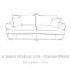 Horatio Mix-4 seat sofa-tech