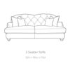 Dumpling-3 seat sofa-tech