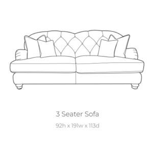 Dumpling-3 seat sofa-tech
