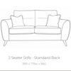 Miller-2 seat sofa-tech
