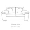 Lara-2 seat sofa-tech
