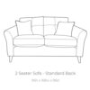 Molly-2 seat sofa-tech