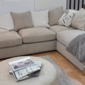 Abel-large right hand facing chaise sofa with footstool-featured