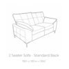 Elsie-2 seat sofa-tech