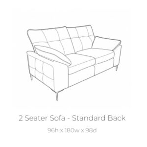 Elsie-2 seat sofa-tech