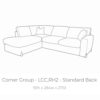 Abel-large left hand facing chaise sofa with footstool-tech