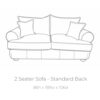 Horatio Mix-2 seat sofa-tech