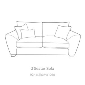 Mala-3 seat sofa-tech