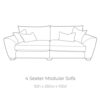 Mala-4 seat sofa-tech