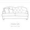 Dumpling-2 seat sofa-tech