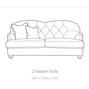 Dumpling-2 seat sofa-tech