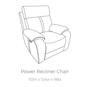 California-1 seat electric recliner-tech
