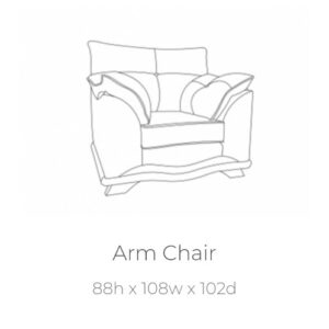 Nicole armchair in Ramsay Spa