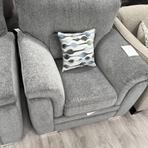 Keaton armchair in Augusta Grey